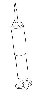 22064862 - Suspension: Suspension Shock Absorber for Chevrolet: Silverado 2500, Suburban 2500 | GMC: Sierra 2500, Yukon XL 2500 Image