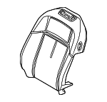 52105A92275 - : Seat Back Pad for BMW Image