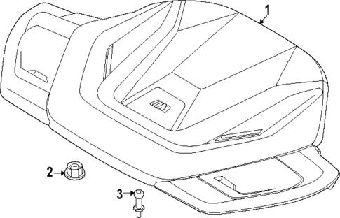 Engine Appearance Cover for 2023 BMW i7 #0