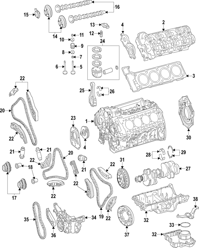 1771804100 - Engine: Engine Oil Pump Pickup Tube for Mercedes-Benz Image