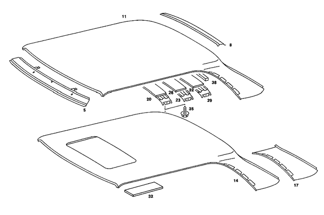 1236570209 - : Paneling for Mercedes-Benz Image