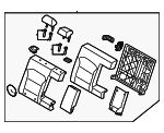 89400G7241SHU - Body: Seat Back Assembly for Hyundai Image