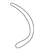 MS632192 - : Vacuum Hose for Mitsubishi: Eclipse, Galant, Lancer, Mirage, Montero, Outlander Image