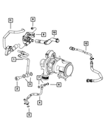 4893136AC - : Auxiliary Coolant Pump for Mopar Image