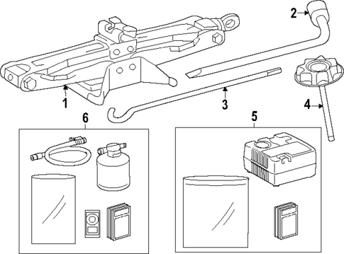 Jack & Components for 2025 Lexus TX350 #0