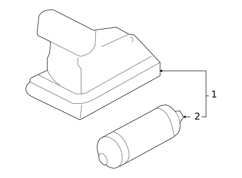 License Lamps for 2008 Porsche Cayman #0