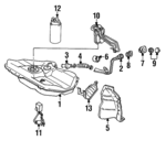 7700116230 - Fuel System: Fuel Tank for Toyota Image