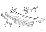 51181916071 - Vehicle Trim: Plug-in Nut for BMW Image