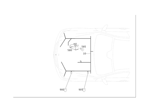 Engine Cable Harness, Body Mounted for 2010 Mercedes-Benz S65 AMG #0