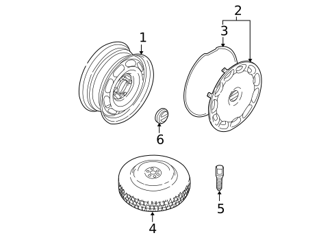 Wheels for 2006 Volvo S60 #1