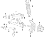 5290691AC - Suspension: Lower Control Arm for Mopar Image