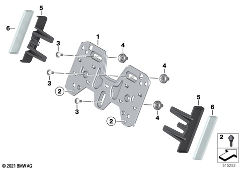 Side Marker Lamps, Reflectors for 2022 BMW-Motorrad M 1000 RR #0