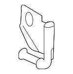 18207634725 - Exhaust: Rear Muffler Mount Bracket for BMW: 135i, 135is, X1 Image