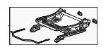 81136T38A01 - Body: Cushion Frame for Honda Image