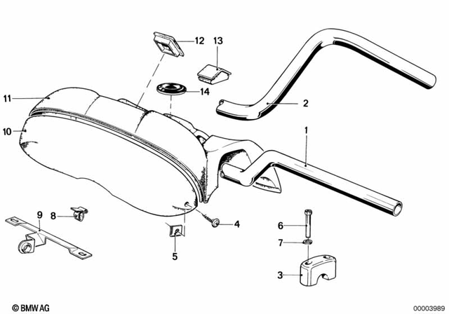 32711236297 - : Hub Cap Lower for BMW-Motorrad Image
