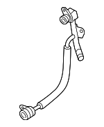 6K121497AQ - Cooling System: Engine Coolant Hose for Volkswagen: Arteon, Golf R Image