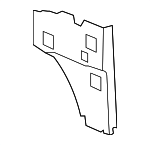55362446AF - Body: Cowl Side Panel for Mopar Image