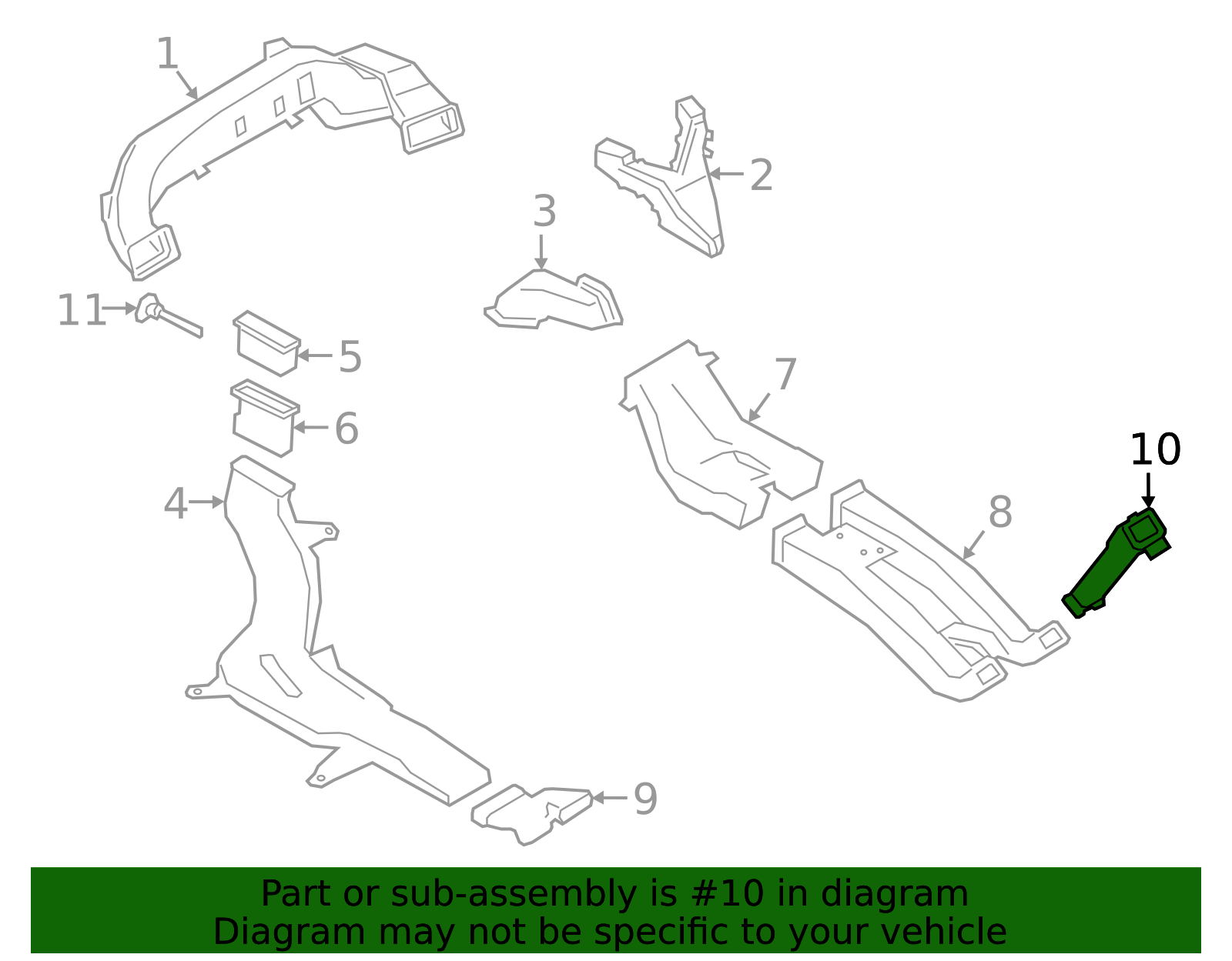 Air Duct - Dash Ventilation Restored 51-16-6-833-469 | AutoNation Parts