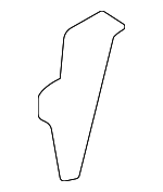 LR131811 - Body: Outer Finish Panel for Land Rover: Defender 110, Defender 130, Defender 90 Image