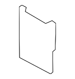 LR132213 - Body: Inner Cover for Land Rover: Defender 110, Defender 130, Defender 90 Image