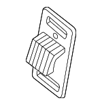 31393867 - Body: Door Trim Panel Retainer Clip for Volvo Image