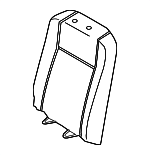 HK4Z6366601LAA - Body: Seat Back Cover for Ford: Transit-150, Transit-250, Transit-350, Transit-350 HD Image