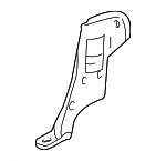 F85Z9C736AA - Electrical: Cruise Servo Bracket for Ford Image