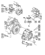 6024055 - Clutch: Screw And Washer, Mounting for Mopar Image