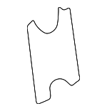 GD7A61J03 - HVAC: Evaporator Core Spacer for Mazda: 626 Image