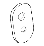 GD7A61J12 - : 1998-2002 Mazda 626 - Evaporator Core Seal for Mazda: 626 Image