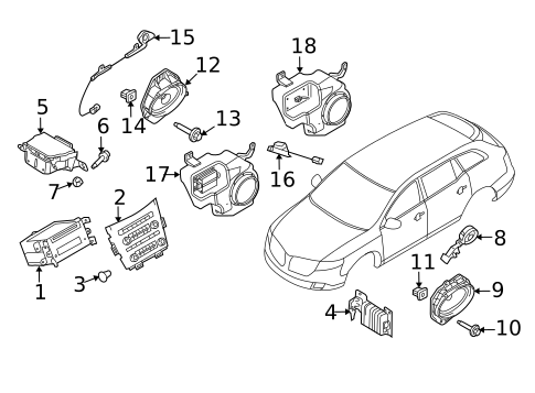 Sound System for 2013 Lincoln MKT #0