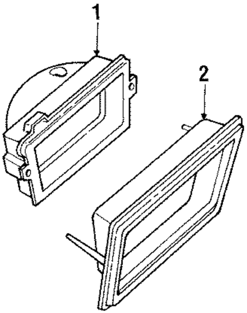 Corner Lamps for 1985 Mercury Marquis #0