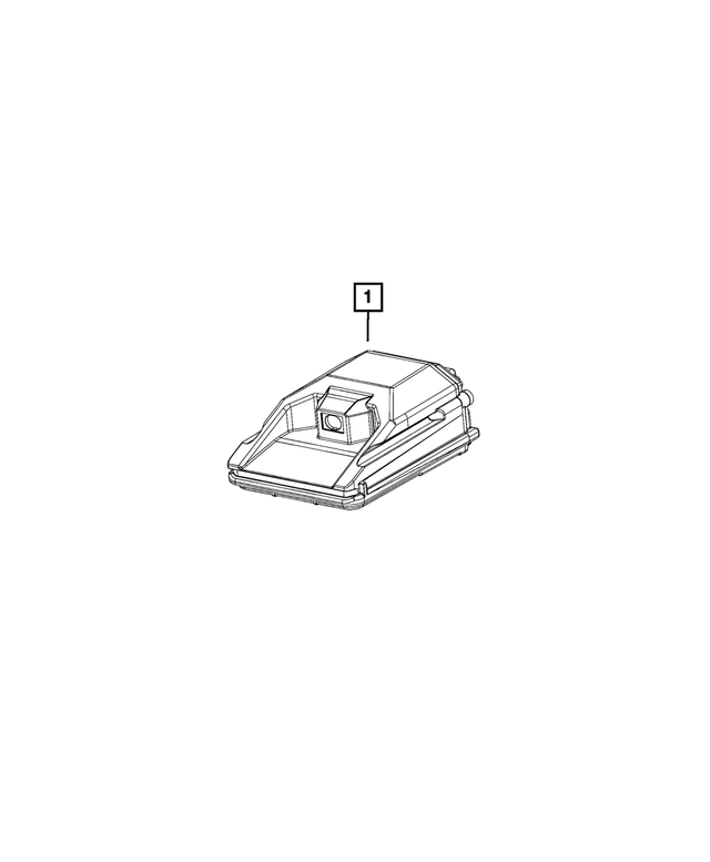 68231911AH - Electrical: Forward Facing Camera for Mopar Image