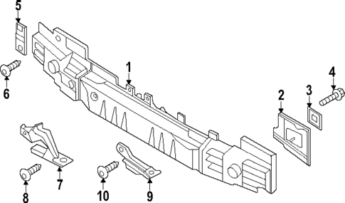 Bumper & Components - Rear for 2023 Genesis Electrified G80 #1