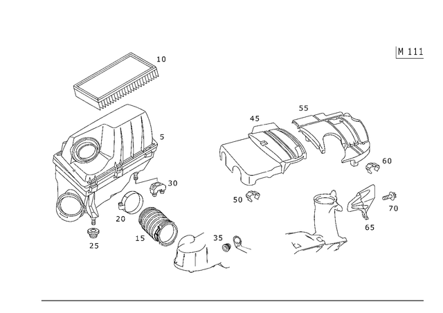 289979748 - Chassis Sheet Metal: Sealing Ring for Mercedes-Benz: E430, ML320, ML430, ML55 AMG Image image