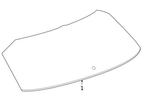 Glass - Lift Gate for 2022 Chevrolet Bolt EUV #0