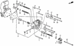 22743PF0000 - Transmission - Automatic: PIPE, THIRD CLUTCH for Honda Image