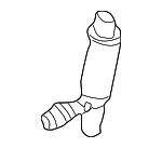 67128377430 - Body: Washer Pump for BMW: 1 Series M, 128i, 135i, 135is, 318i, 318ti, 323Ci, 323i, 323is, 325Ci, 325i, 325xi, 328Ci, 328i, 328i xDrive, 328is, 328xi, 330Ci, 330i, 330xi, 335d, 335i, 335i xDrive, 335is, 335xi, 525i, 525xi, 528i, 528i xDrive, 528xi, 530i, 530xi, 535i, 535i GT, 535i xDrive, 535xi, 540i, 545i, 550i, 645Ci, 650i, 740i, 740iL, 745i, 745Li, 750i, 750iL, 750Li, 760i, 760Li, Alpina B7, M3, M5, M6, X1, X3, X5, X6, Z4, Z8 Image