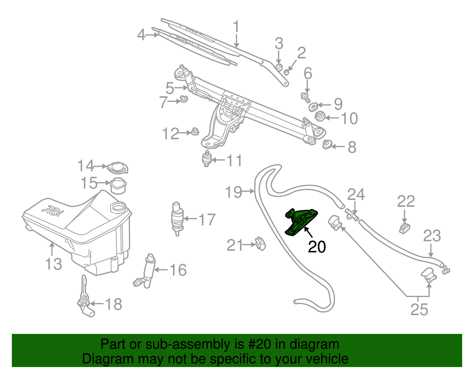 Hose Bracket - BMW (51718268399)