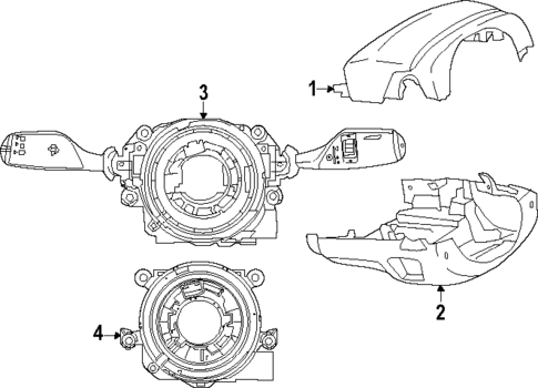 Shroud, Switches & Levers for 2023 BMW i7 #0