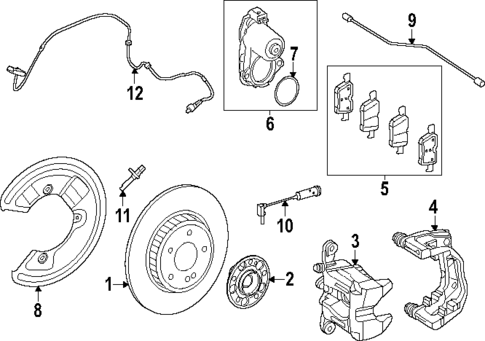 Rear Brakes for 2024 Mercedes-Benz CLE53 AMG #0