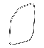 623120C060 - Body: Body Weather-strip for Toyota: Sequoia, Tundra Image