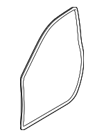 97053726602 - Body: Front Weather-strip for Porsche: Panamera Image