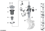 37106886746 - : Adapter Cable Rbs Front Axle for BMW Image
