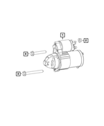 6101999 - Electrical: Hex Head Screw And Washer for Mopar Image image
