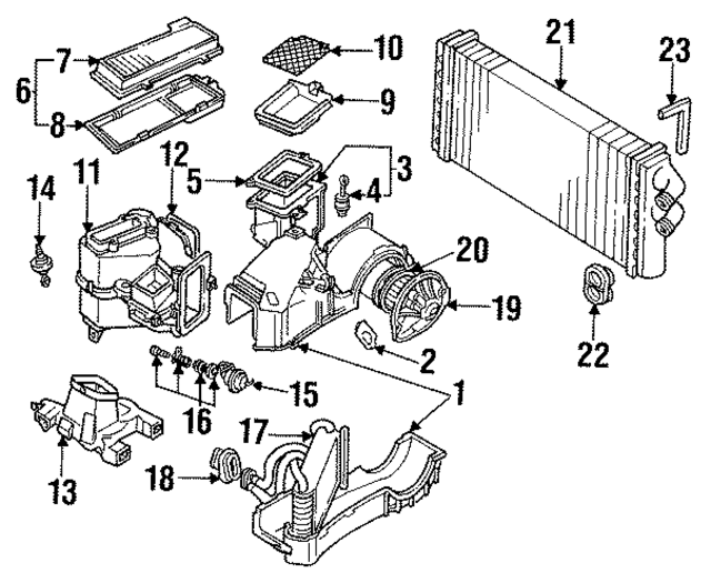 191959263 - HVAC: HVAC Blower Motor Resistor for Audi Image