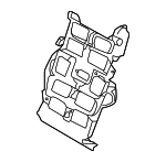 LR034644 - Body: Lumbar Support for Land Rover: Range Rover Image
