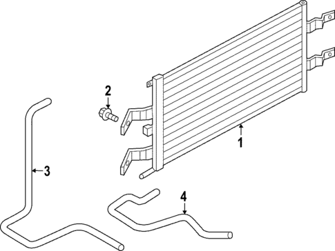 Trans Oil Cooler for 2022 INFINITI QX55 #0