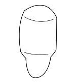 74144SR3000 - : Hood Cushion for Acura Image