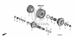 23210RN3305 - : Main-Shaft Set for Honda Image